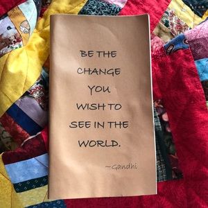 Gandhi Brand New Notebook/Journal
